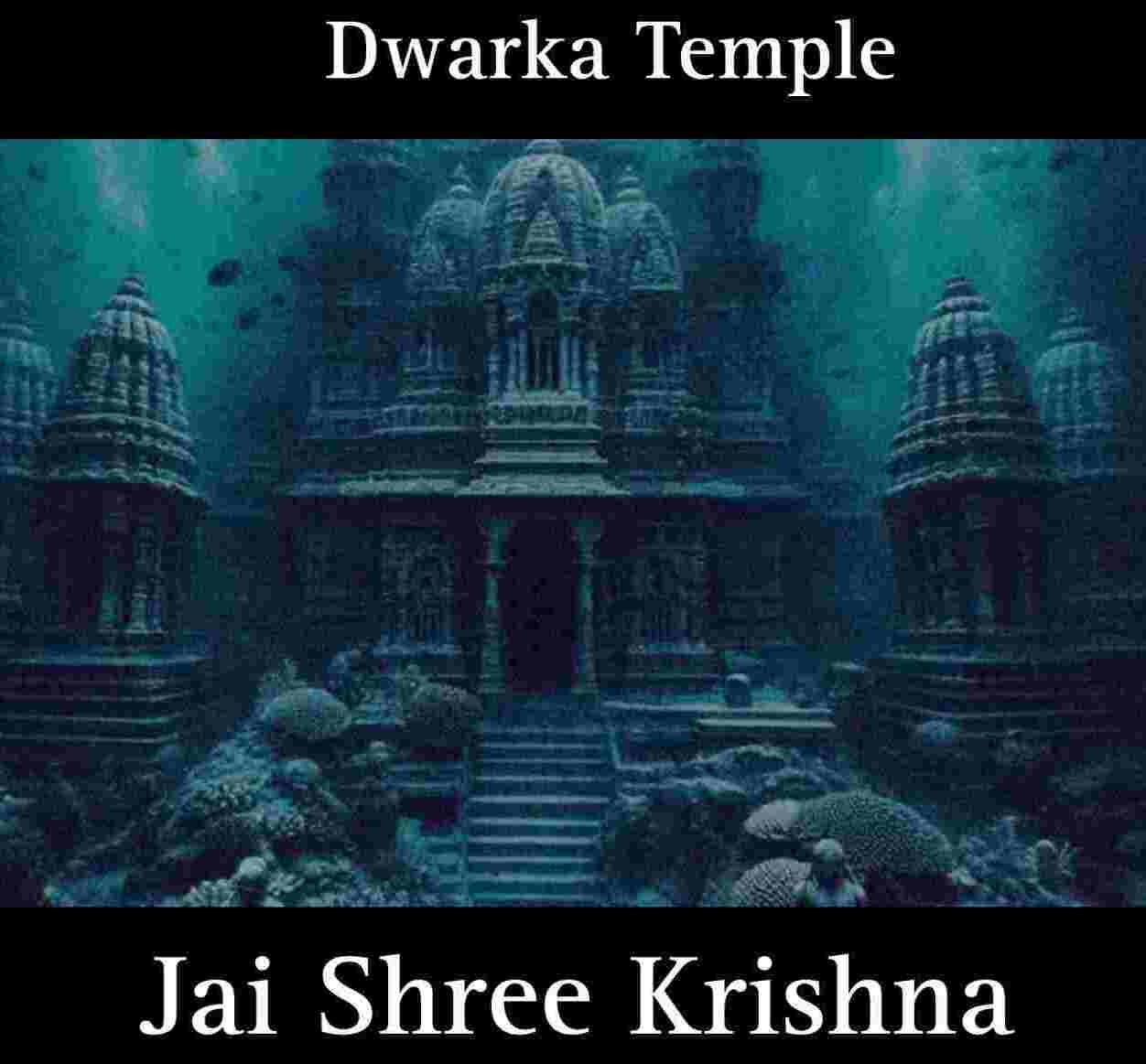 Dwarka Temple Underwater